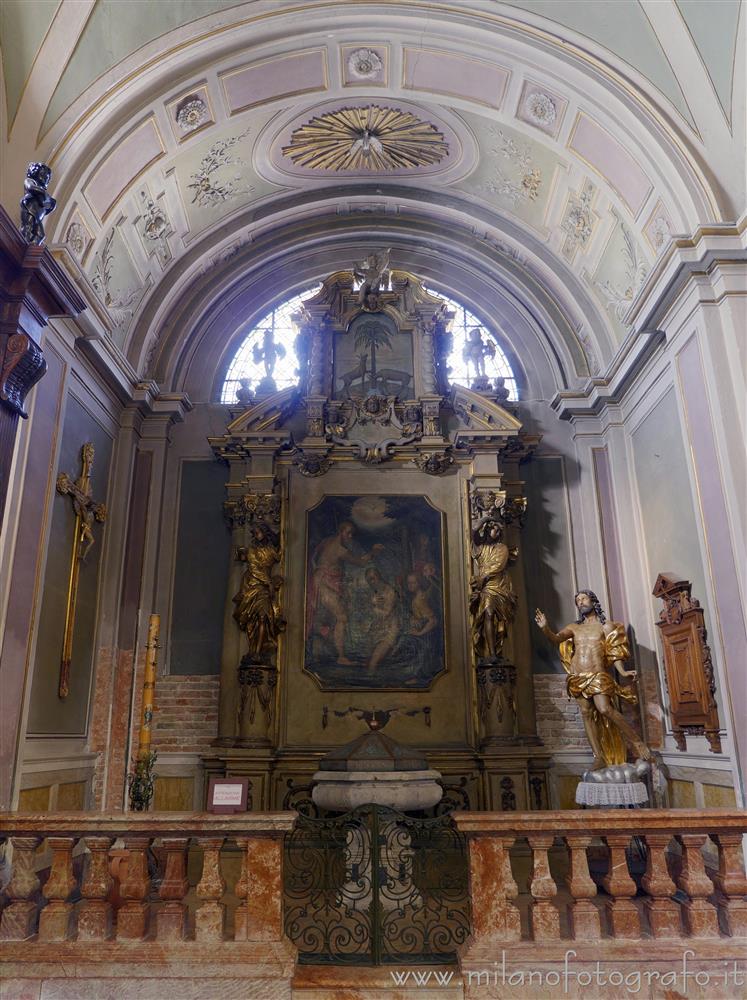 Caravaggio (Bergamo) - Battistero della Chiesa dei Santi Fermo e Rustico